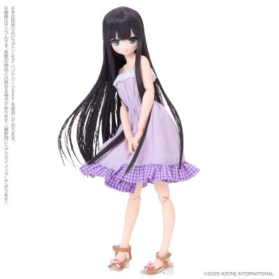 POD022-YCI Sarah's a la Mode 柚叶/甜蜜时光穿搭套装 ~黑紫色头发~池袋直营店-Pun 7周年纪念款（池袋直营店、AZONE网上商店限定）