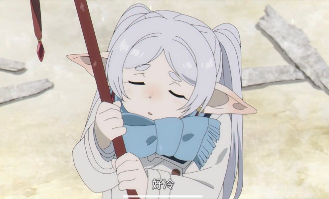 粘土人#2712 葬送的芙莉莲 芙莉莲 冬装款