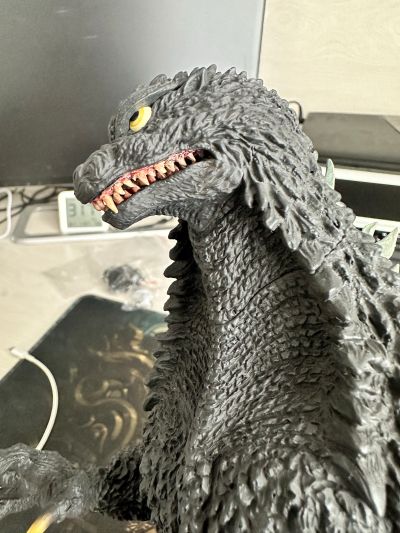 东宝30厘米系列 酒井裕司造型杰作 哥斯拉（2002）暴风雨中的攻防
