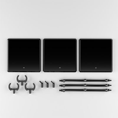 THE简单支架 ×3 黑色（模型与人物模型用）