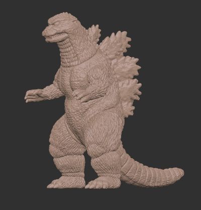 大复古软胶系列 哥斯拉（1995）标准版