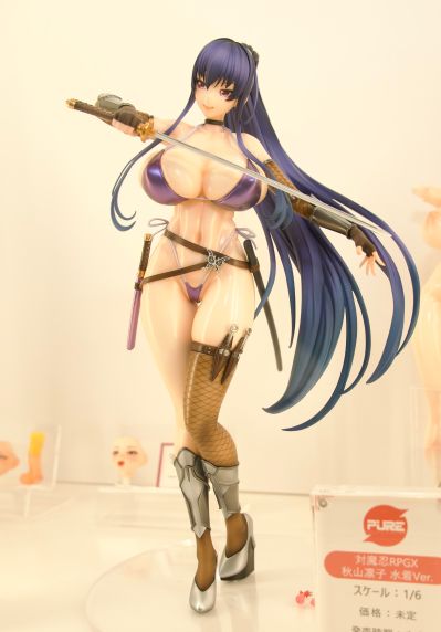 对魔忍RPGX 秋山凛子 泳装