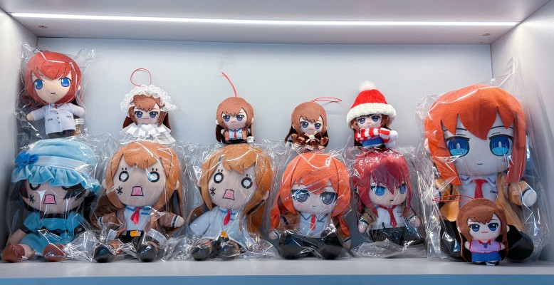 命运石之门 大尺寸40厘米玩偶 牧濑红莉栖