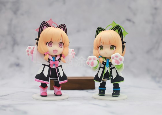 蔚蓝档案 才羽绿 SD猫咪ver