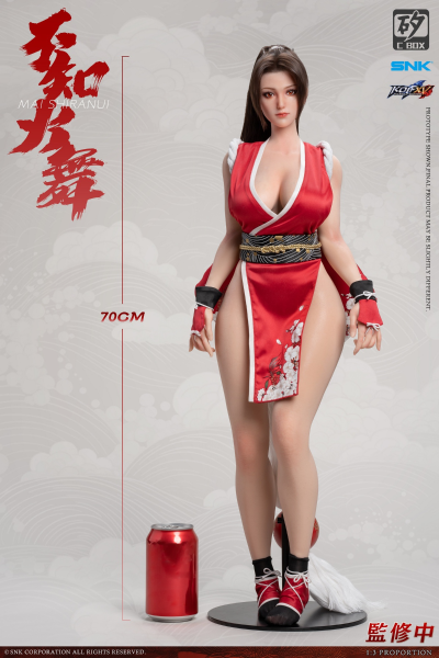 正版SNK角色 不知火舞 1/3 可动人偶
