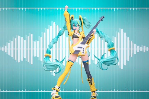 布鲁可积木人奇迹版 初音未来 跃动声芒
