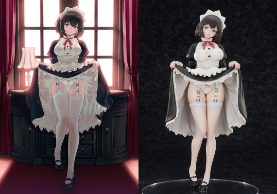 一脸嫌弃表情的妹子给你看内裤 女仆伊东千岁