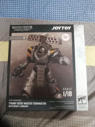 战锤：荷鲁斯之乱 钢铁勇士 配备火箭发射器的暴君攻城大师终结者