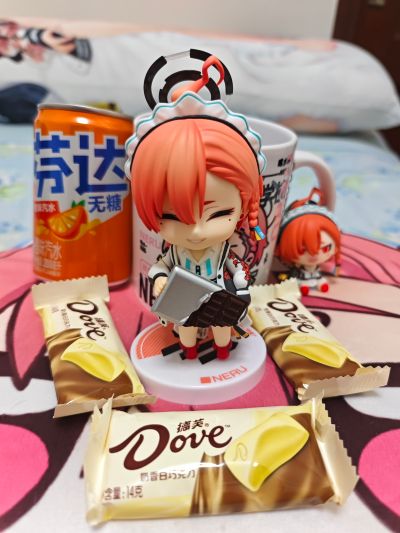 粘土人#2699 蔚蓝档案 美甘尼禄