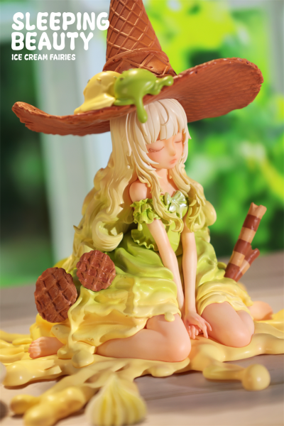 沉睡魔咒-甜筒魔女-和风抹茶