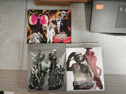 风都侦探 假面骑士颅骨的肖像 影视光碟  S.H.Figuarts（真骨雕制法）假面骑士双骑 疾风颅骨形态人偶配套特别版