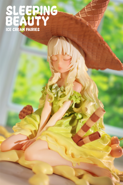 沉睡魔咒-甜筒魔女-和风抹茶
