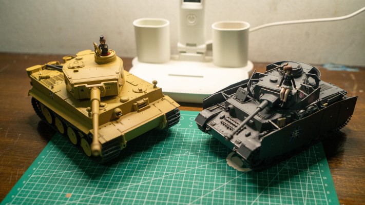 figma 车辆 少女与战车 虎式坦克 I型