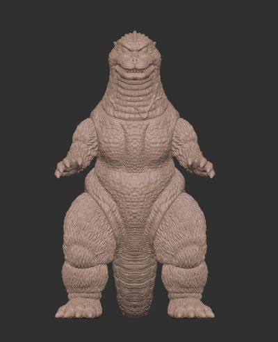 大复古软胶系列 哥斯拉（1995）标准版