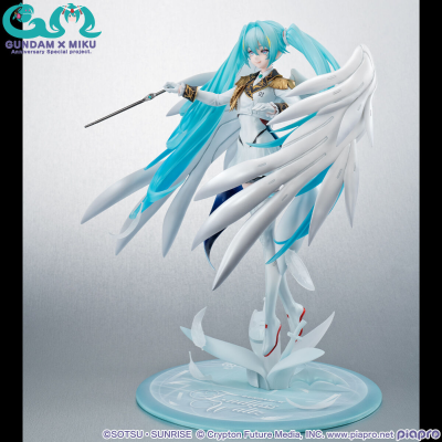 Lucrea  高达45周年联名初音未来 初音未来·飞翼高达零式EW形态