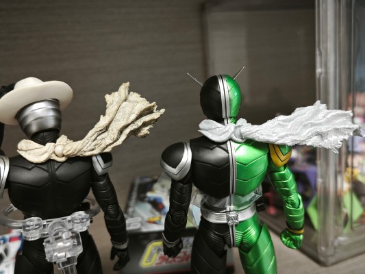 风都侦探 假面骑士颅骨的肖像 影视光碟  S.H.Figuarts（真骨雕制法）假面骑士双骑 疾风颅骨形态人偶配套标准版