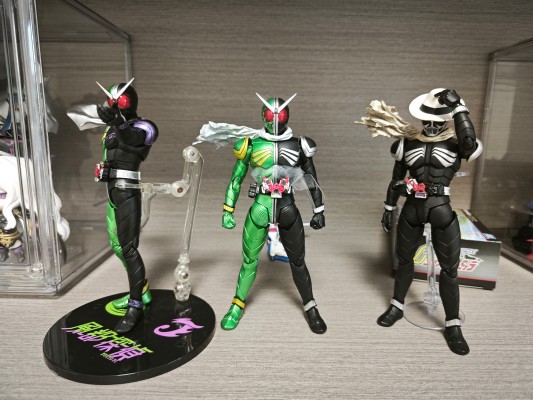 风都侦探 假面骑士颅骨的肖像 影视光碟  S.H.Figuarts（真骨雕制法）假面骑士双骑 疾风颅骨形态人偶配套标准版