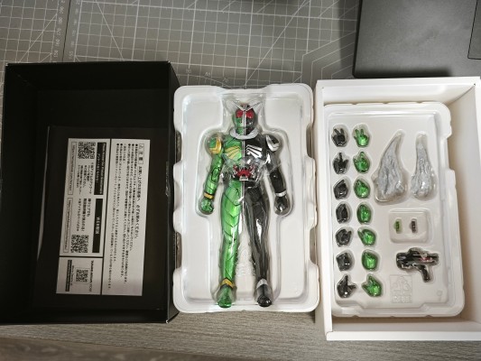 风都侦探 假面骑士颅骨的肖像 影视光碟  S.H.Figuarts（真骨雕制法）假面骑士双骑 疾风颅骨形态人偶配套特别版