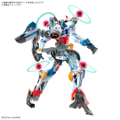 HG 1/144 夸克斯高达（恩底弥翁装置觉醒时）