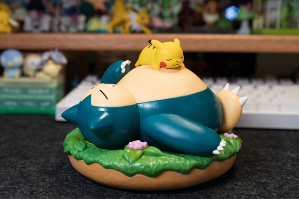 精灵宝可梦日&月 皮卡丘&卡比兽 午睡ver.