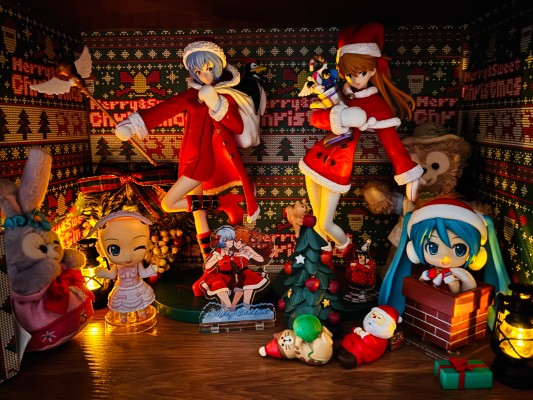 新世纪福音战士 圣诞手办 “零”