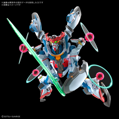 HG 1/144 夸克斯高达（恩底弥翁装置觉醒时）