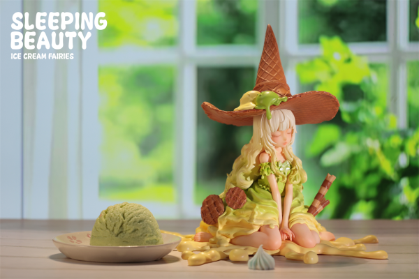 沉睡魔咒-甜筒魔女-和风抹茶