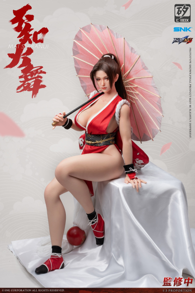 正版SNK角色 不知火舞 1/3 可动人偶