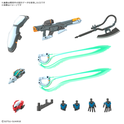 HG 1/144 夸克斯高达（恩底弥翁装置觉醒时）