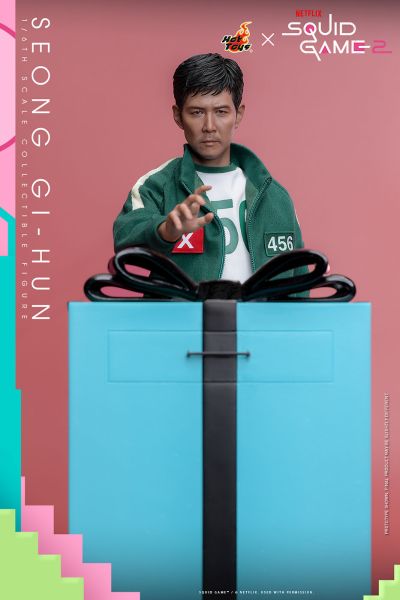 电视杰作系列-1/6比例珍藏人偶 《鱿鱼游戏》成基勋
