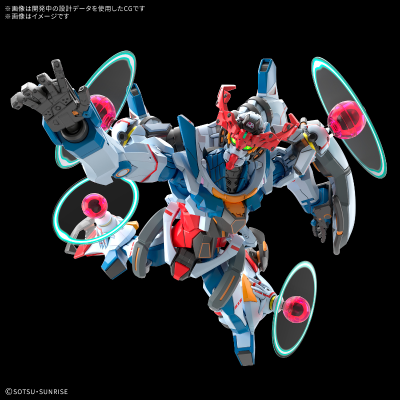 HG 1/144 夸克斯高达（恩底弥翁装置觉醒时）