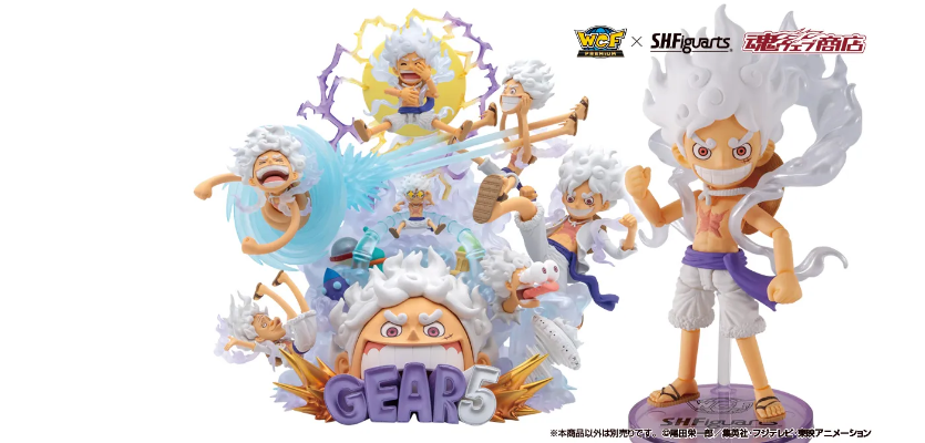 WCF联名S.H.Figuarts 蒙奇·D·路飞 -5档-