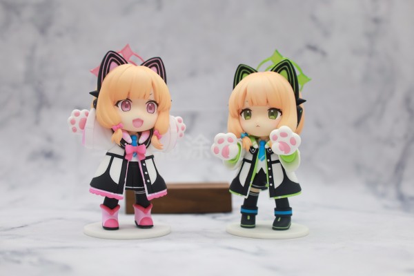 蔚蓝档案 才羽绿 SD猫咪ver