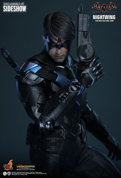 Sideshow限定版《蝙蝠侠：阿卡姆骑士》夜翼1:6比例珍藏人偶