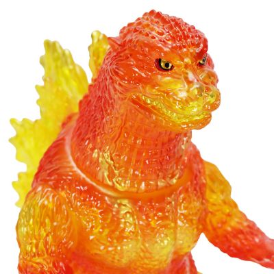 大复古软胶系列 哥斯拉（1995）燃烧透明版