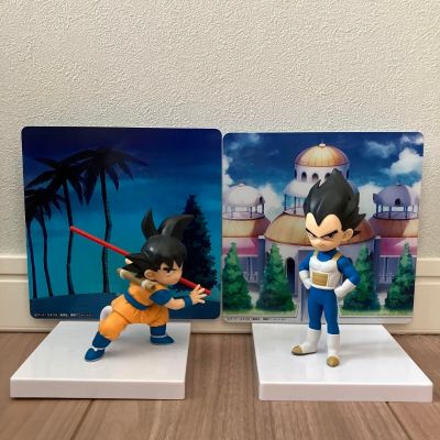 龙珠大魔 小比克 附带背景板的珍藏人偶