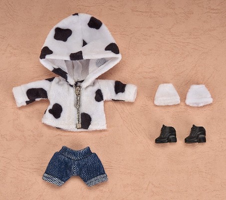 粘土娃 服装套组 动物大衣 牛奶/咖啡牛奶