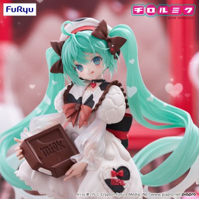 初音未来联名蒂罗尔巧克力 Trio-Try-iT珍藏人偶-初音未来与蒂罗尔巧克力 奶香造型-