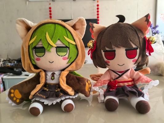 雀魂麻将 毛绒玩偶系列 柚 毛绒绒柚