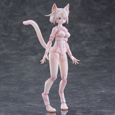 KEMOPLA  No.KP-01R 白宝石猫