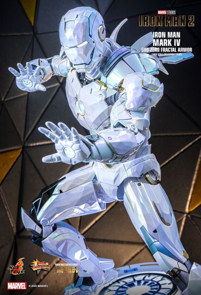 《钢铁侠2》钢铁侠Mark4(极地几何版) 1:6比例合金珍藏人偶