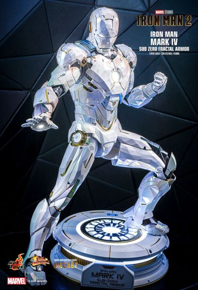 《钢铁侠2》钢铁侠Mark4(极地几何版) 1:6比例合金珍藏人偶