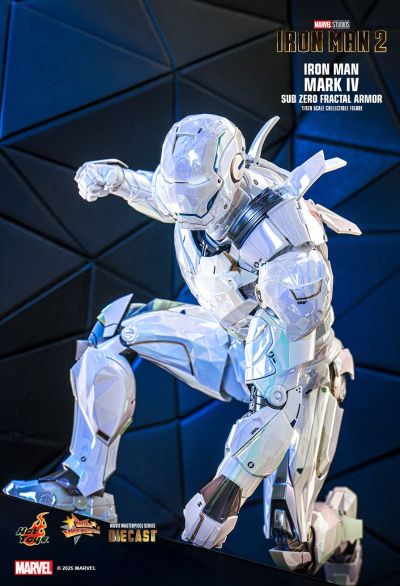 《钢铁侠2》钢铁侠Mark4(极地几何版) 1:6比例合金珍藏人偶