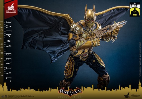 《蝙蝠侠：阿卡姆骑士》未来蝙蝠侠（黑金色版）1:6比例珍藏人偶
