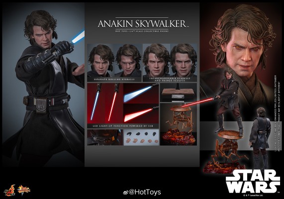 《星球大战前传3：西斯的复仇》安纳金·天行者1:6比例珍藏人偶