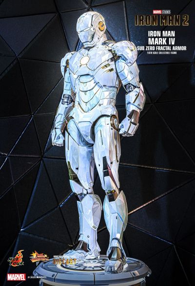 《钢铁侠2》钢铁侠Mark4(极地几何版) 1:6比例合金珍藏人偶