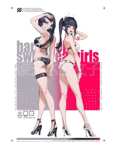 硬式水着女子 白羊丸子 1/6正比例手办