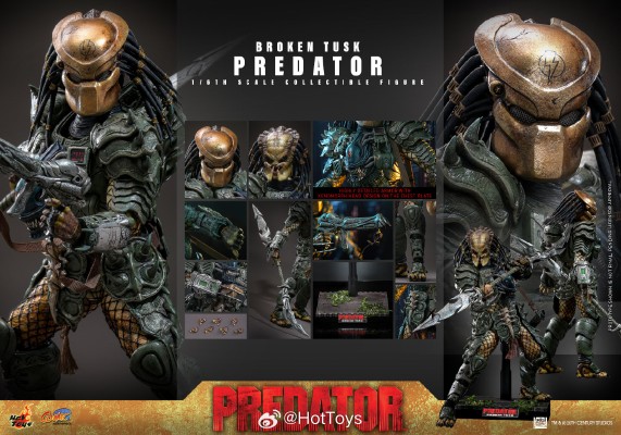 《铁血战士》碎牙铁血战士 1:6比例珍藏人偶(普通版)