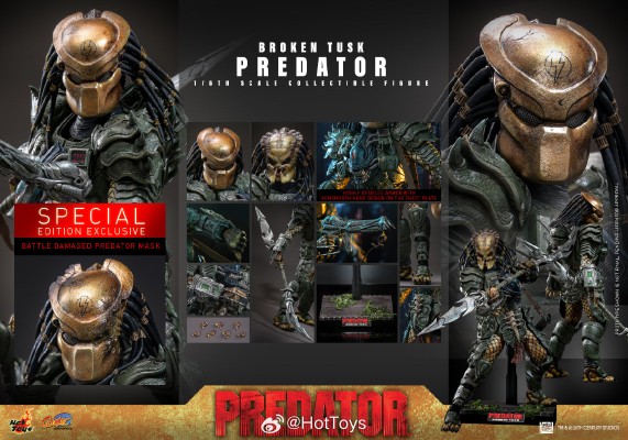 《铁血战士》碎牙铁血战士 1:6比例珍藏人偶(特别版)