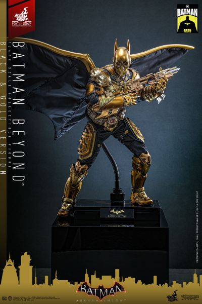 《蝙蝠侠：阿卡姆骑士》未来蝙蝠侠（黑金色版）1:6比例珍藏人偶